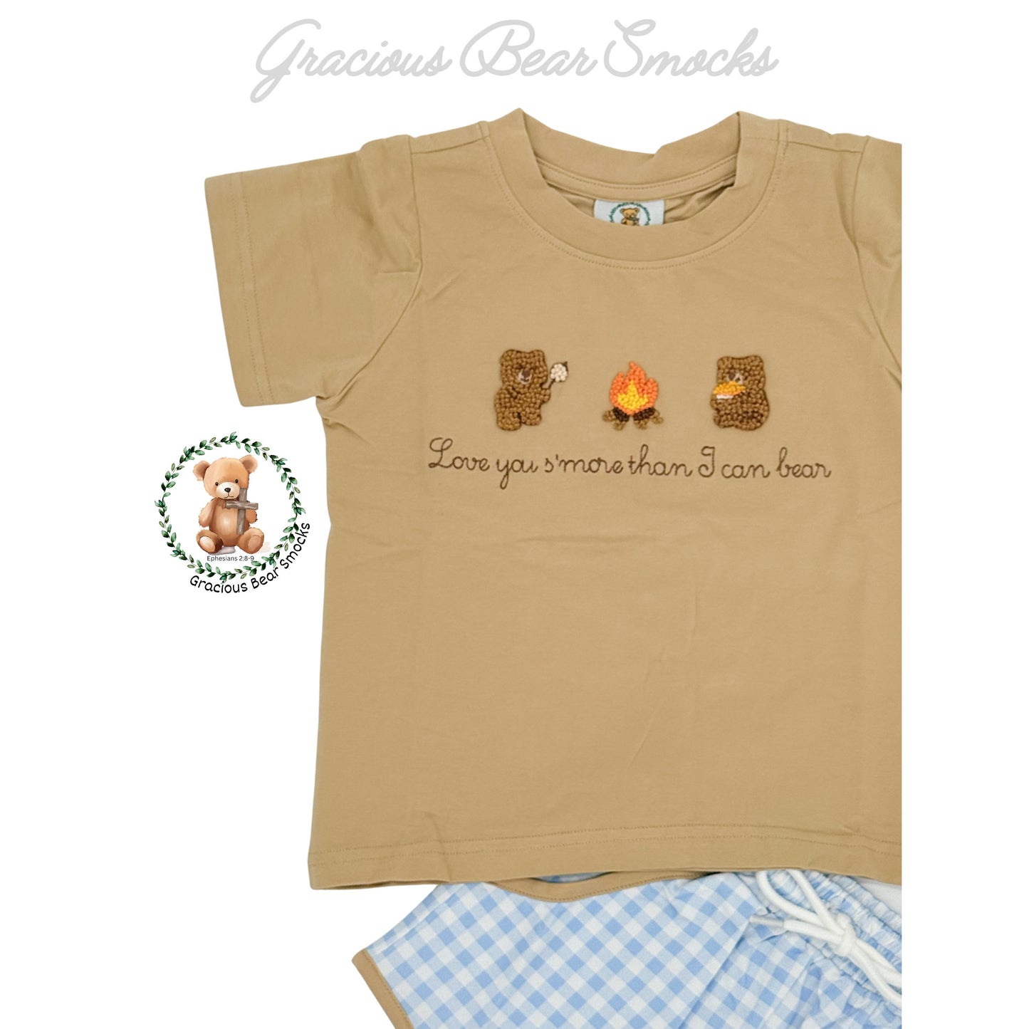 RTS Happy Camper Boy Shorts Set