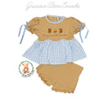 RTS Happy Camper Girl Shorts Set