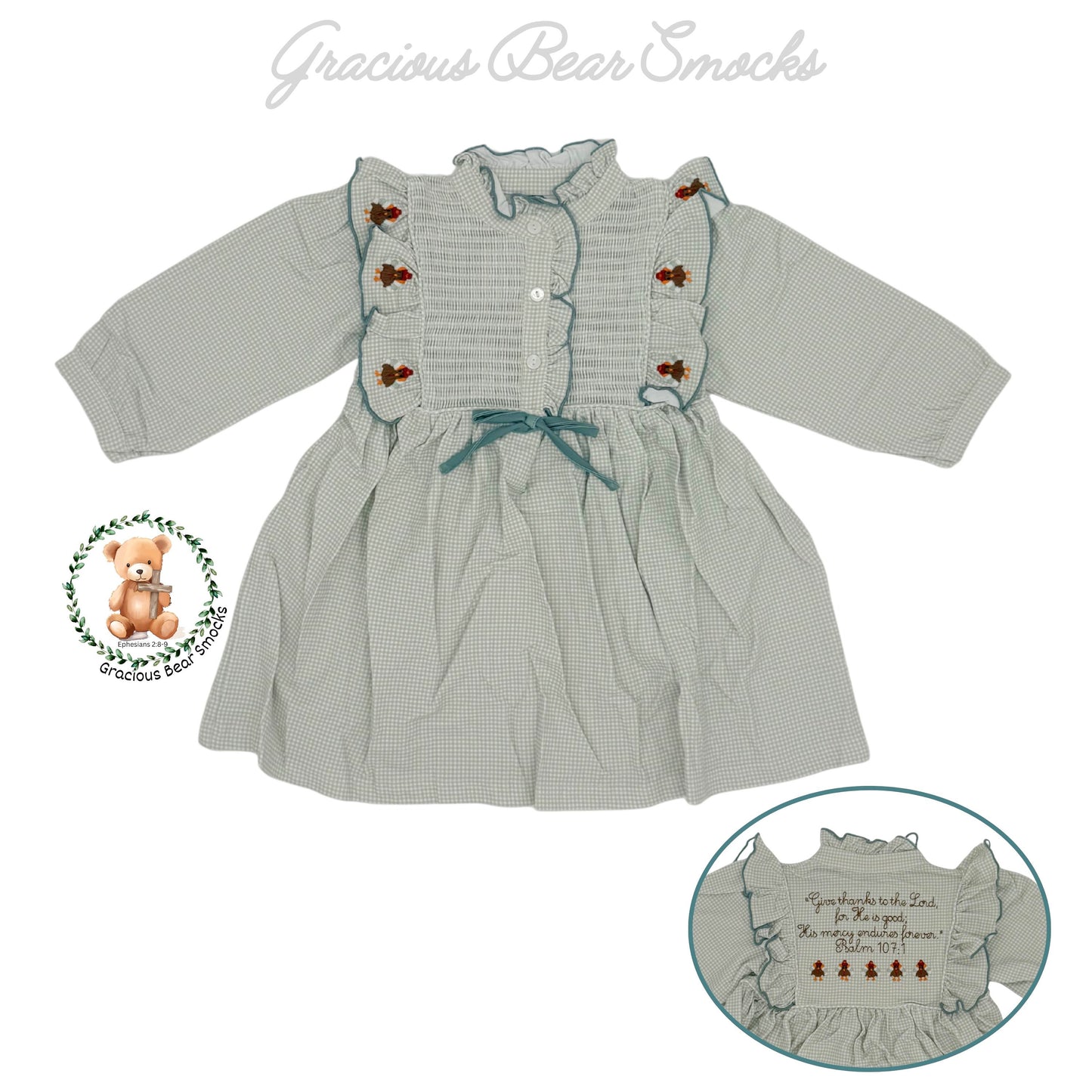 RTS He is Good Girl Dress
