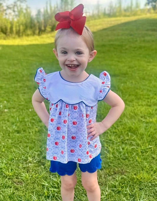 RTS Apple Girl Shorts Set (BLANK, NO MONO)