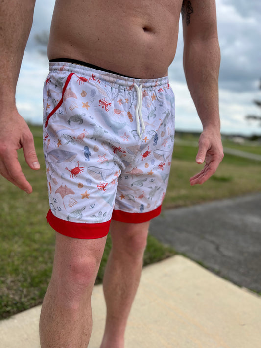 RTS Ocean Friends Swim Dad Trunks