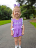 RTS Bitty Dot French Knot Girl Bubble (Extras say “MAMA’S GIRL”)