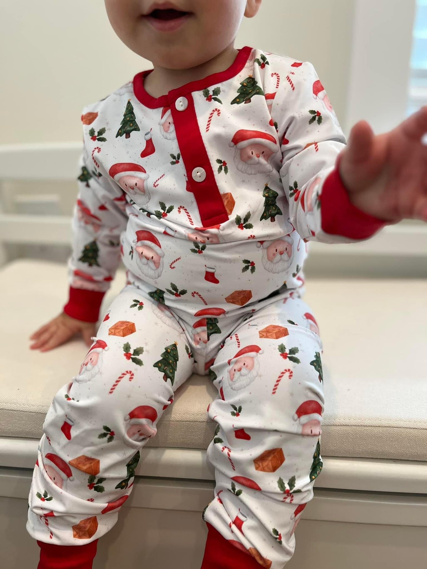 RTS Santa Loungewear Boy 2 Piece Set