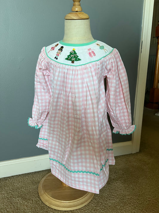 RTS - Nutcracker Smocks Girl Dress