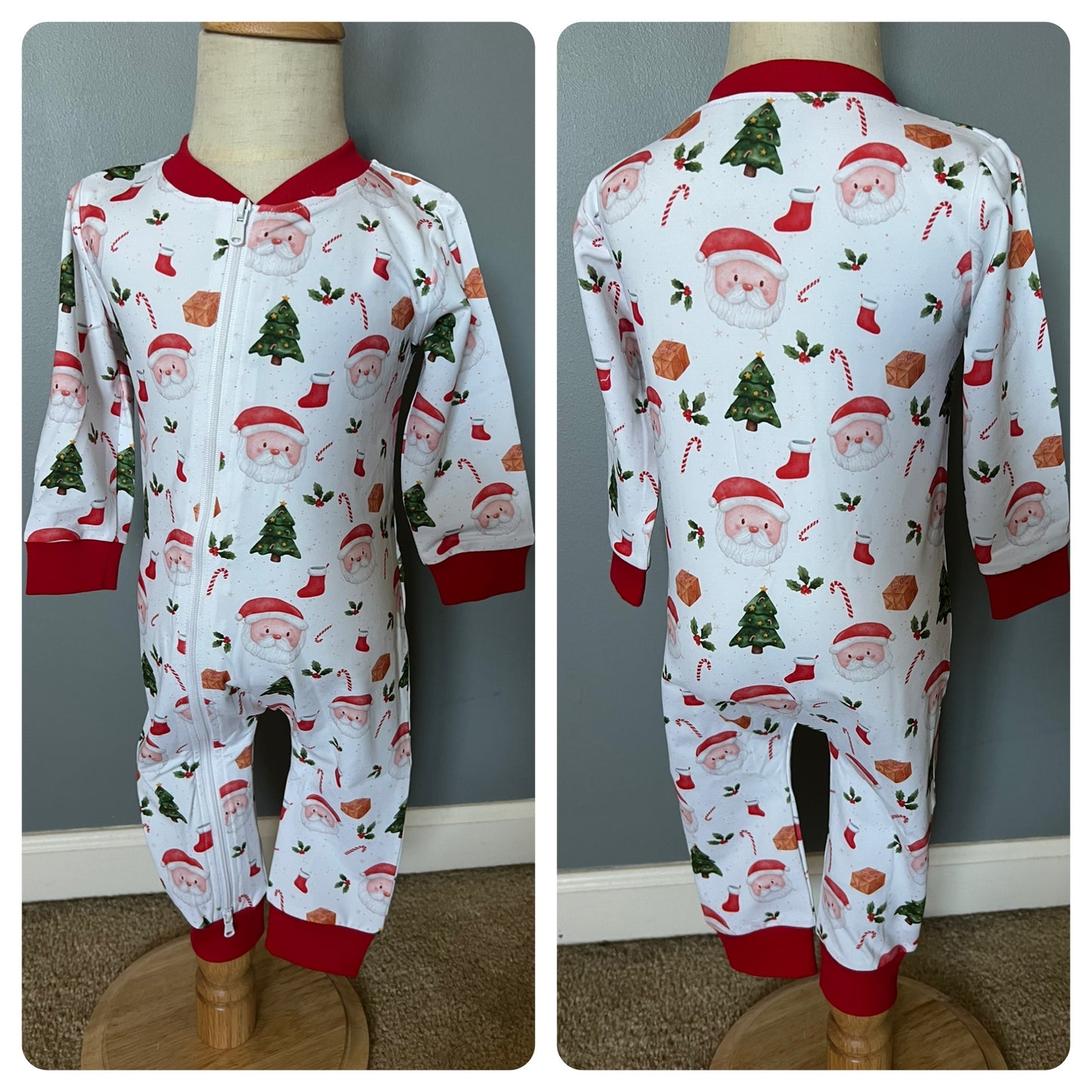 RTS Santa Loungewear Boy Zippy