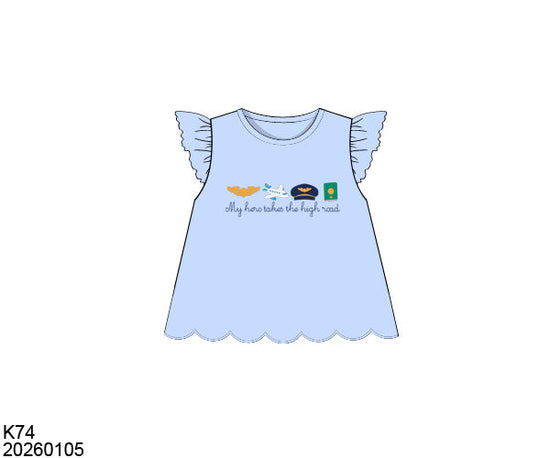 RTS Hero Pilot Girl Shirt