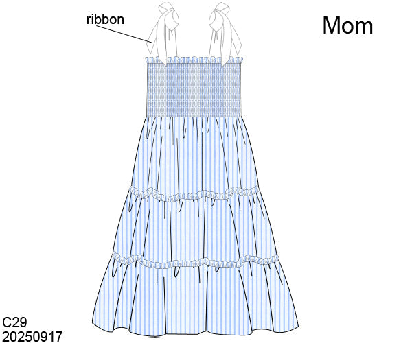RTS Handpicked for Mama Mom Dress