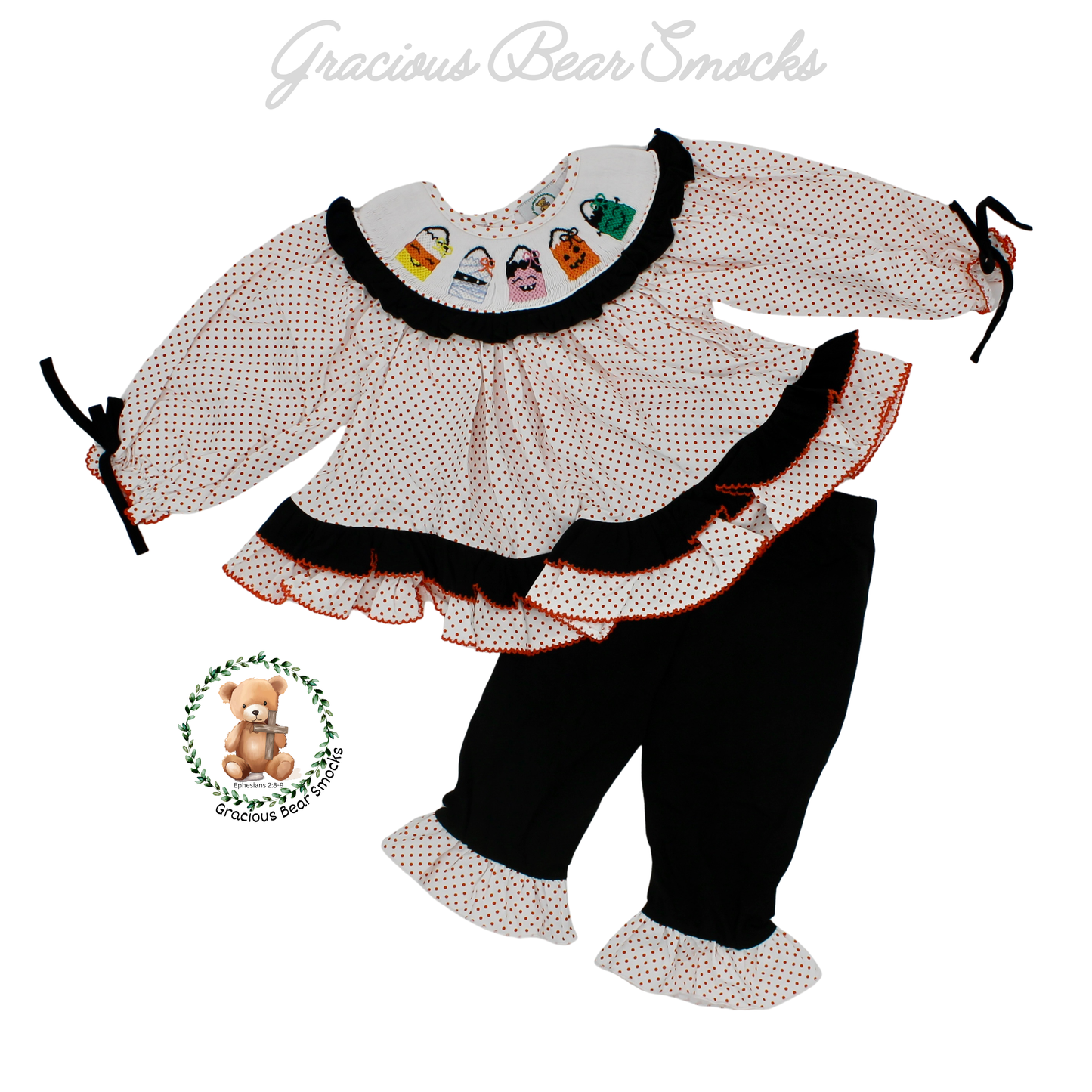 RTS Treats & Giggles Girl Pant Set