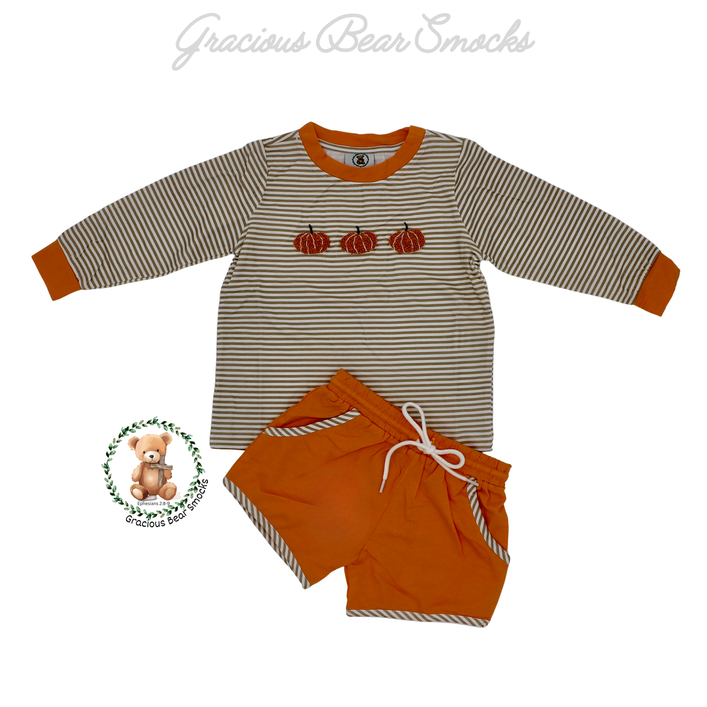 RTS Blooms in the Patch Boy Short Set
