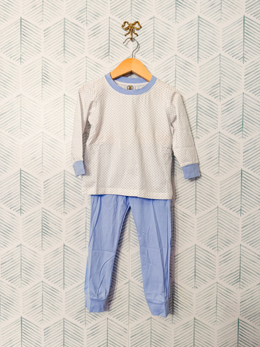 RTS Bitty Dot Boy Jogger Set - all are BLANK