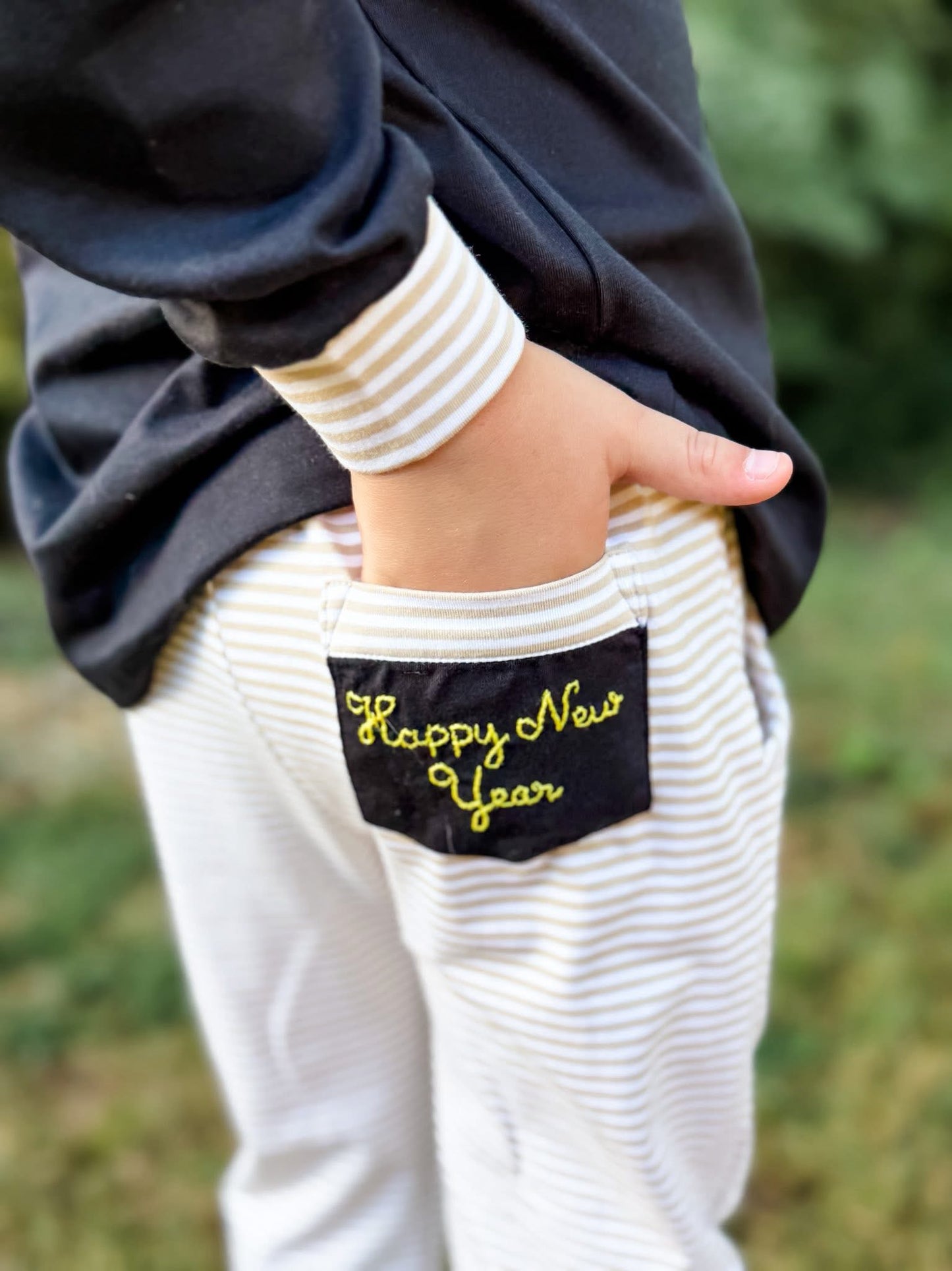 RTS Happy New Year Boy Jogger Set
