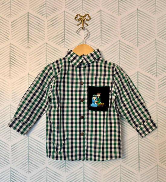 RTS Name Him Jesus Boy Button Down