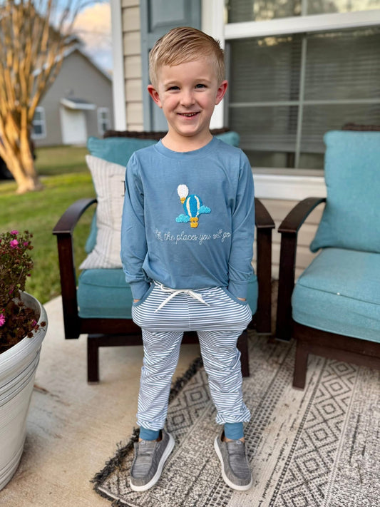 RTS Oh, The Places You Will Go Boy Jogger Set