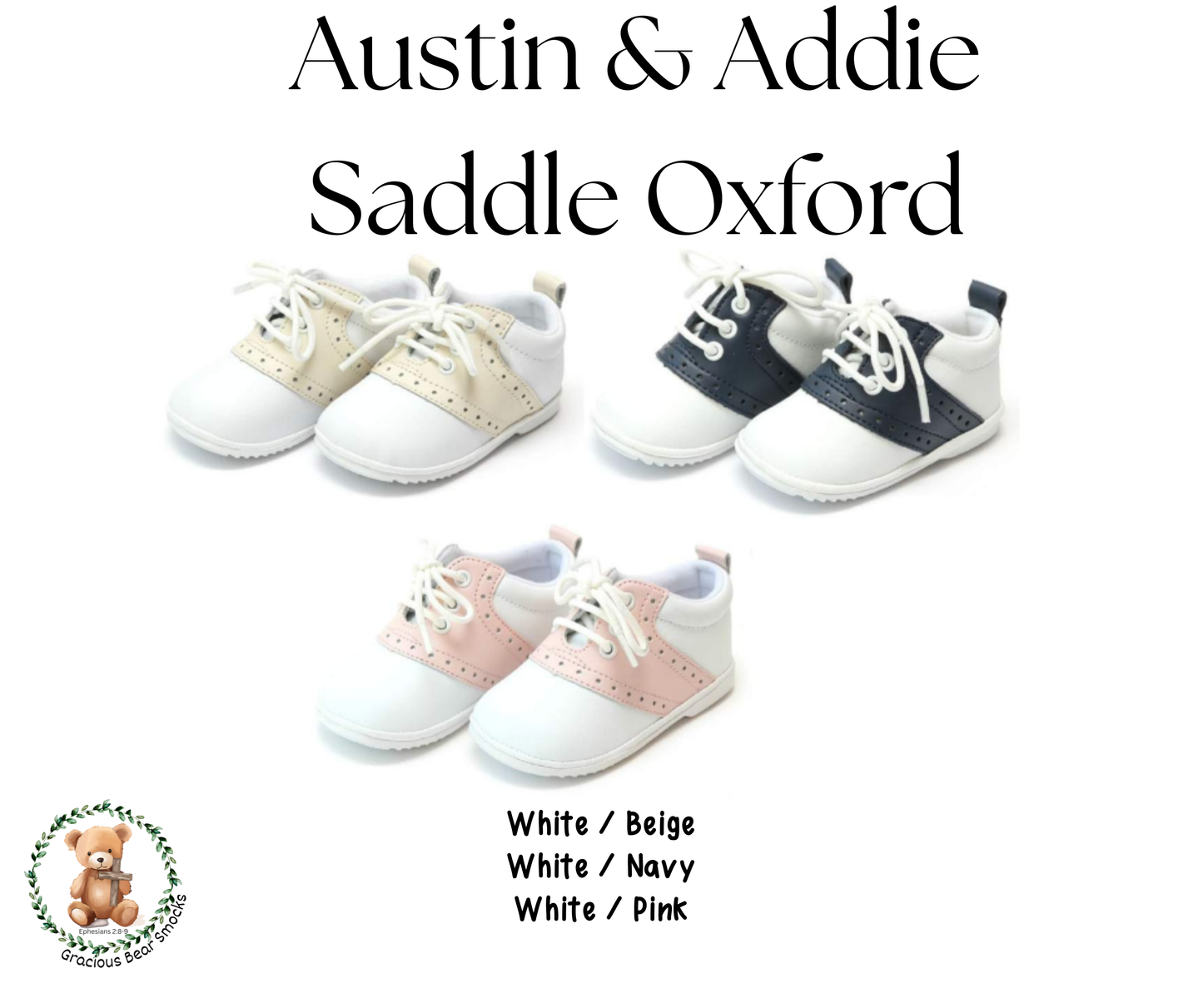 Austin & Addie Saddle Oxford shoe