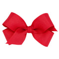 Mini Classic Grosgrain Hair Bow - RED